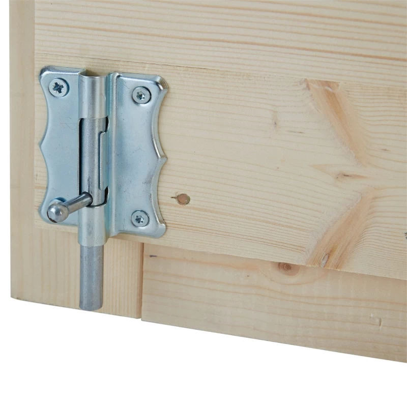 Abri à Vélos En Bois Naturel 2,10m² Cykel + Plancher – Baltic – Image 6