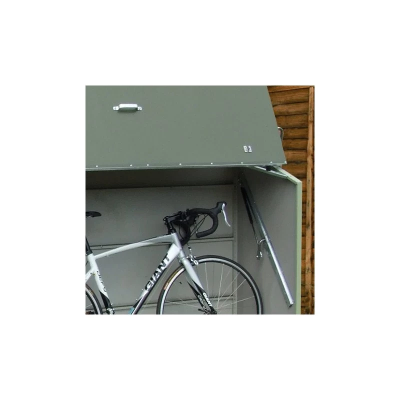 Abri à Vélos En Métal Sesame 1500L Vert 1,41m² TRIMETALS – Image 2