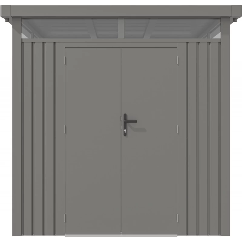 Abri De Jardin En Acier Galvanisé Kosto 5,29m² + Kit D'ancrage - X-Métal – Image 2