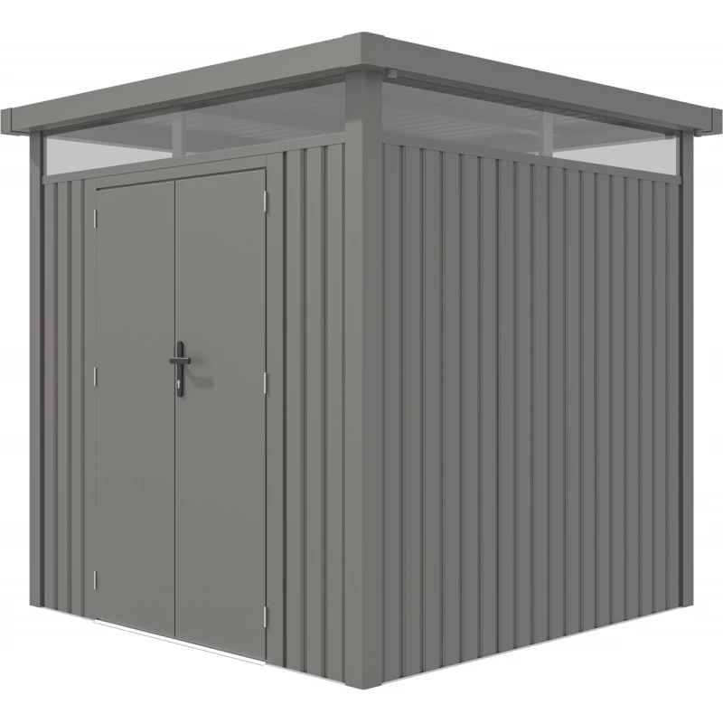 Abri De Jardin En Acier Galvanisé Kosto 5,29m² + Kit D'ancrage - X-Métal – Image 5