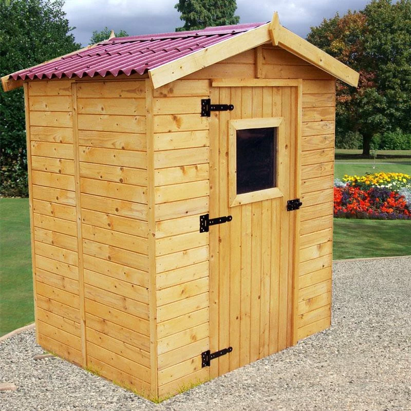 Abri De Jardin En Bois 2,56m² - Panneaux 16mm + Plancher – Image 2