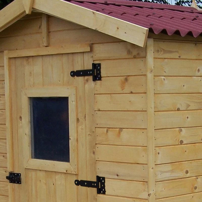 Abri De Jardin En Bois 2,56m² - Panneaux 16mm + Plancher – Image 4