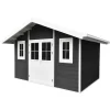 Abri De Jardin En Bois Composite 28mm Anthracite 10,71m² PREMIUM - Woodlife Garden