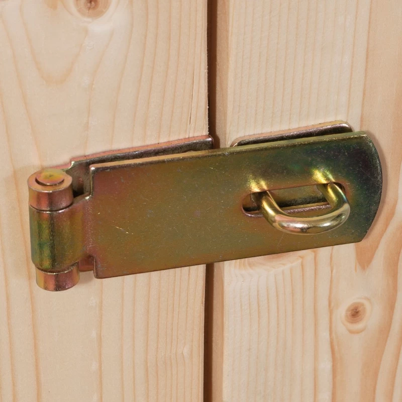 Abri De Jardin En Bois Massif Gris Terre 4,62m² Schwandorf 3 Avec Appentis 280cm Et Paroi Arrière – Karibu – Image 6