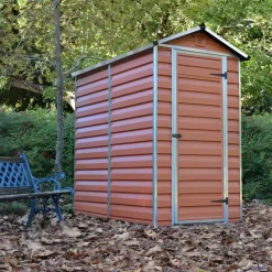 Abri De Jardin En Polycarbonate 1,93m² Skylight Amber - Palram - Canopia