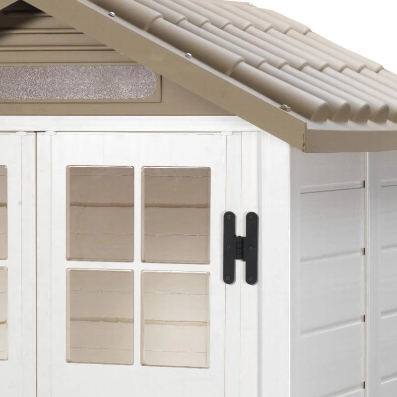 Abri De Jardin En PVC 1,97m² Avec Plancher Evo Tuscany 120 – Garofalo – Image 6