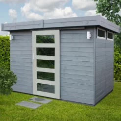 Abri De Jardin Lund 5,03m² En Bois Massif 19mm - SOLID