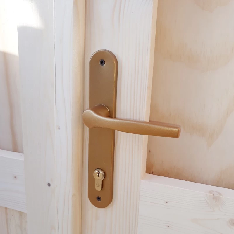 Abri En Bois 22m² Isolation Parois 100mm Traité Marron Gardy Shelter – Image 5