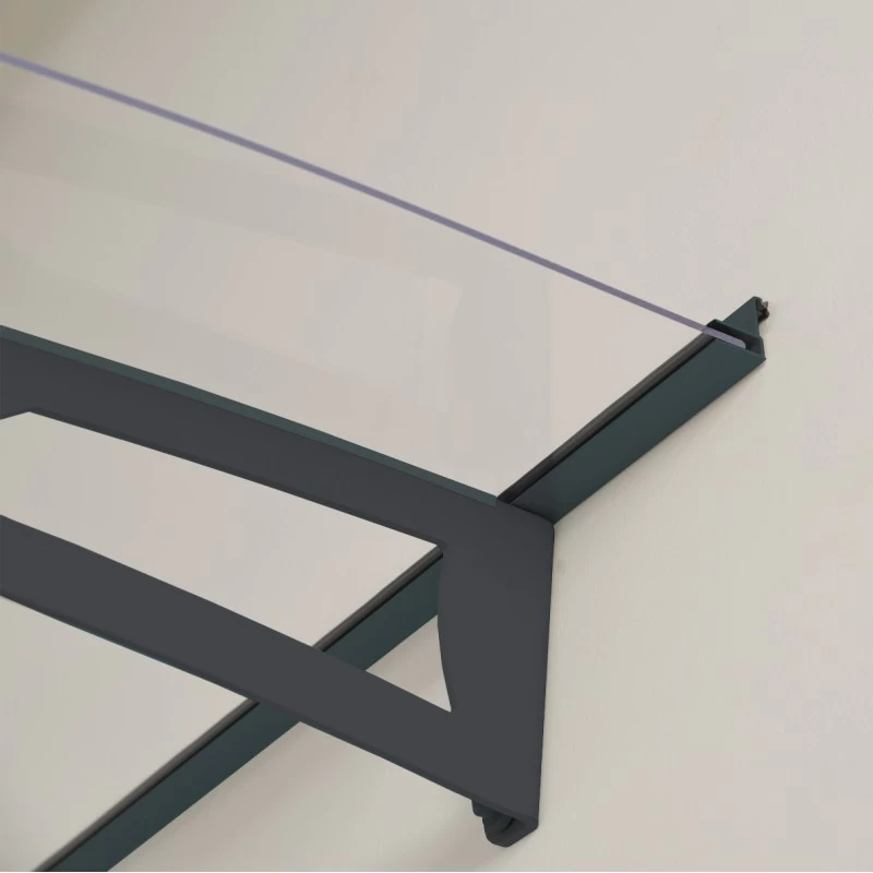 Auvent Marquise Transparent AQUILA™ 2050 - Palram - Canopia – Image 5