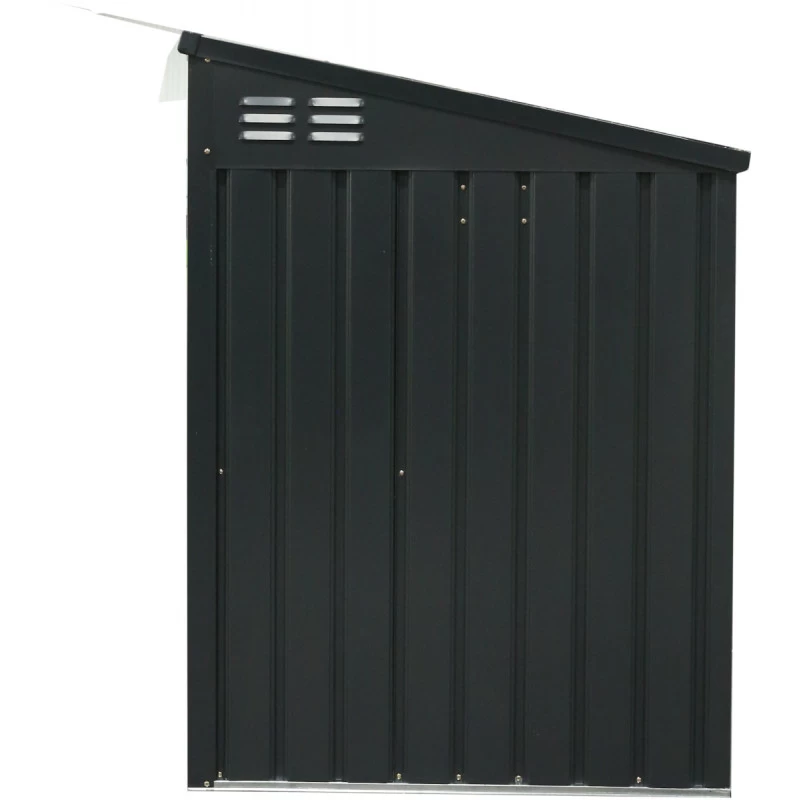 Cache-poubelle Double 172x100x131cm En Acier Pour Conteneurs 240L – Westmann – Image 4