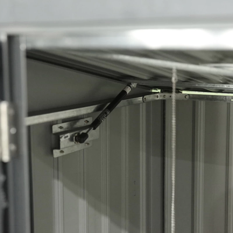 Cache-poubelle Double 172x100x131cm En Acier Pour Conteneurs 240L – Westmann – Image 6