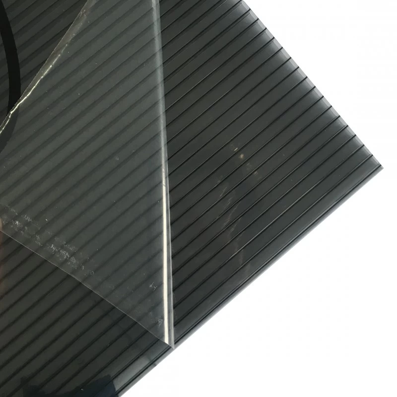 Carport En Aluminium Anthracite 3x6,47m Et Polycarbonate 6mm X-METAL – Image 3