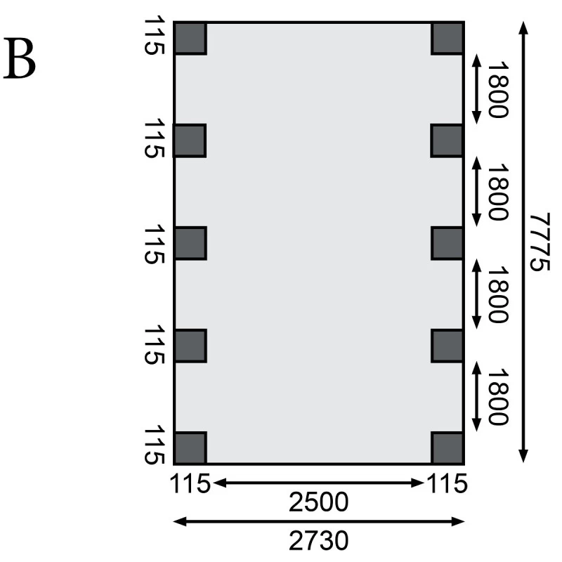 Carport En Bois Autoclave 26,9m² Et Toit En Acier – KARIBU – Image 5