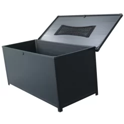 Coffre De Jardin En Résine Anthracite 610L - Jôbu
