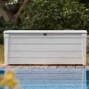 Coffre De Piscine En Résine Blanc 455L Pool Box – Keter