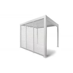 Panneau Latéral à Ventelles 1,33m OMBREA - Blanc