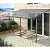 Pergola Adossée Ajustable - Toit De Terrasse En Alu 3,05x5,57m X-METAL
