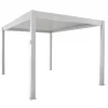 Pergola Bioclimatique En Aluminium Blanc 300x400cm Zéphir – Océo By Proloisirs