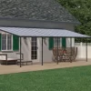 Toit De Terrasse 295x924cm En Aluminium Gris Et Polycarbonate 6mm SIERRA - Canopia By Palram