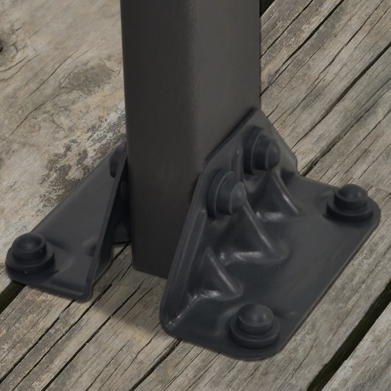 Toit De Terrasse 300x1340cm En Aluminium Gris Et Polycarbonate 8mm FERIA - Canopia By Palram – Image 3