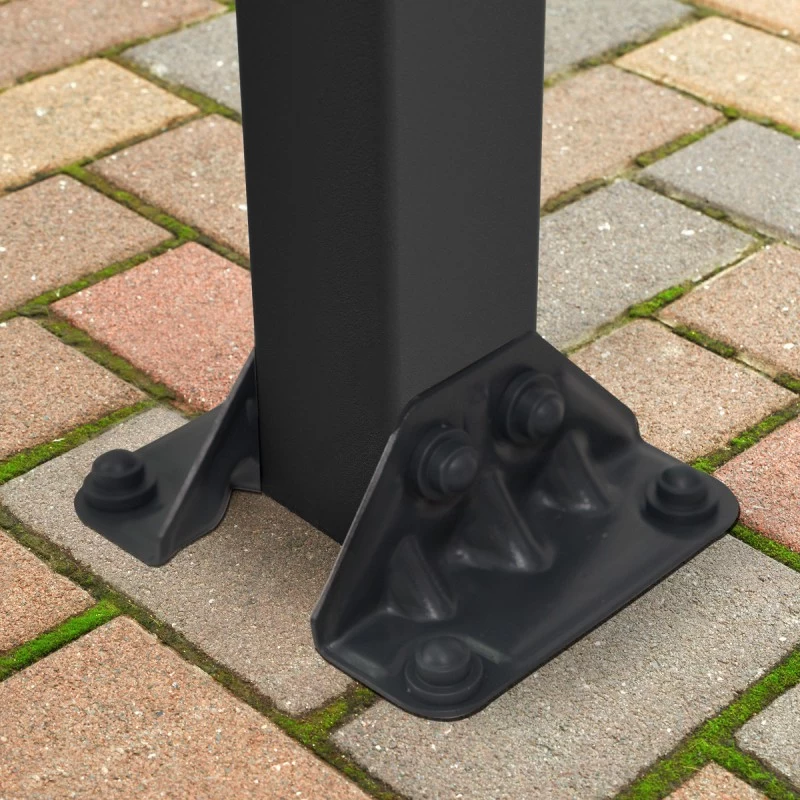 Toit De Terrasse En Aluminium Gris 3x5,46m + PC 16mm Olympia - Palram - Canopia – Image 4