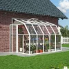 Véranda En PVC Et Polycarbonate Transparent 200x324cm Sun Room - Canopia By Palram