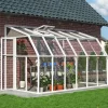 Véranda En PVC Et Polycarbonate Transparent 200x386cm Sun Room - Canopia By Palram