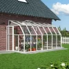 Véranda En PVC Et Polycarbonate Transparent 200x448cm Sun Room - Canopia By Palram