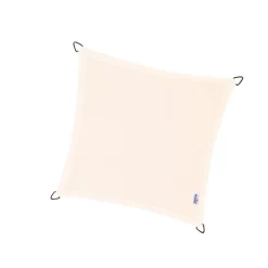 Voile D'ombrage Carrée Dreamsail 500x500cm Blanc Imperméable – NESLING